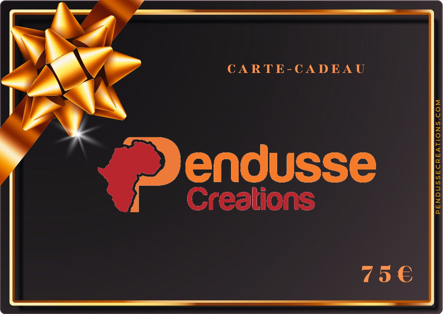 Carte-cadeau Pendusse Créations 75€
