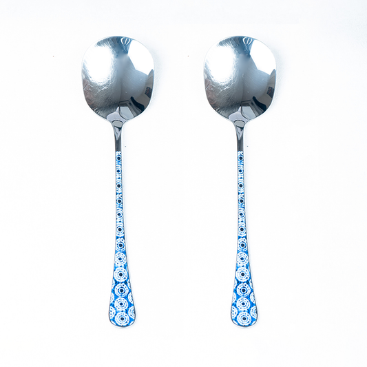 Couverts de service THIOUP - Bleu